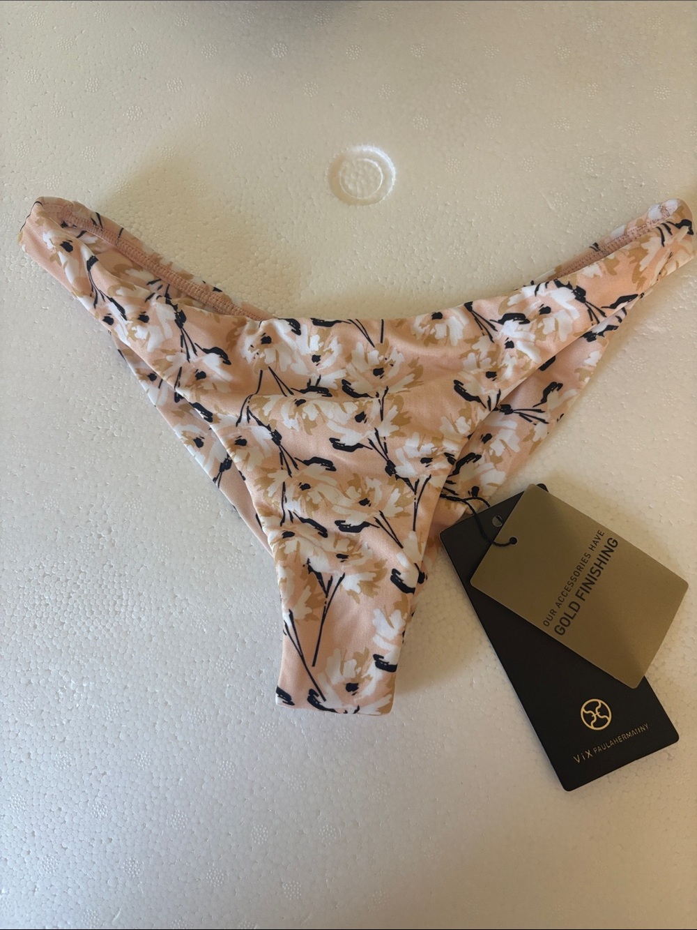 VIX Floral Pink Bikini Bottoms
